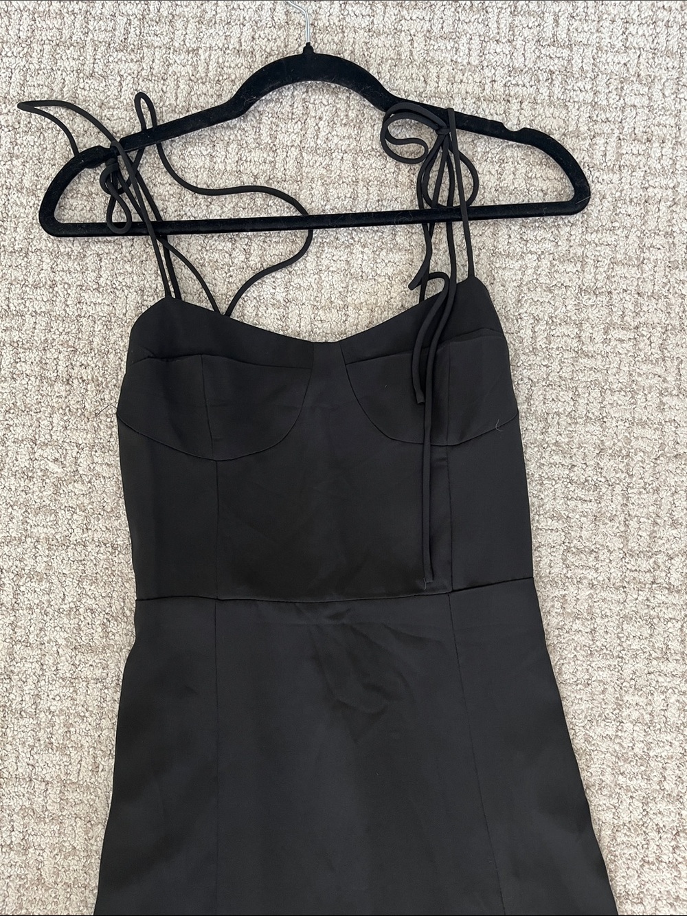 Goldie Wildflower - Black Midi Dress